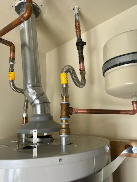 Water heater installation and plumbing repair in Sunaire